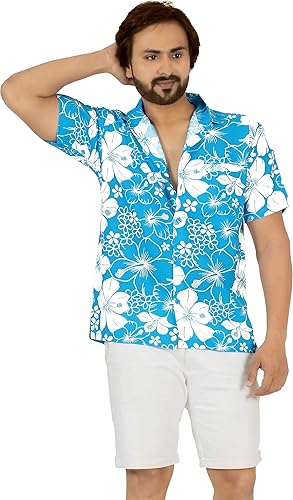 Men's Hawaiian Shirts, Short Sleeve Button Down Shirt, Men's Floral Shirt, Men's Casual Shirts, Boho Holiday Shirts, Funny